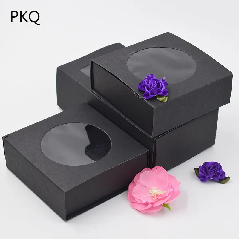 30pcs Kraft Paper Drawer Gift Boxes With Round Window Wedding Party Candy Box for Handmade Soap Craft Packaging Boxes 
30pcs Kraft Paper Drawer Gift Boxes With Round Window Wedding Party Candy Box for Handmade Soap Craft Packaging Boxes