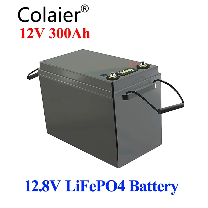 Colaier 12V300Ah LiFePO4 Battery BMS Lithium Power Batteries 3000 Cycles For RV Campers Golf Cart Off-Road Off-grid Solar Wind 
Colaier 12V300Ah LiFePO4 Battery BMS Lithium Power Batteries 3000 Cycles For RV Campers Golf Cart Off-Road Off-grid Solar Wind