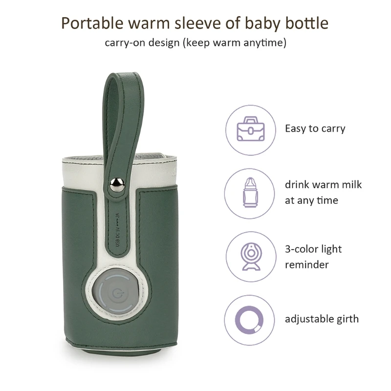 DXAD USB Baby Bottle Warmer Infant Feeding Bottle Heating Insulation Cover Portable Travel Newborn Milk Warmer Thermostat 
DXAD USB Baby Bottle Warmer Infant Feeding Bottle Heating Insulation Cover Portable Travel Newborn Milk Warmer Thermostat