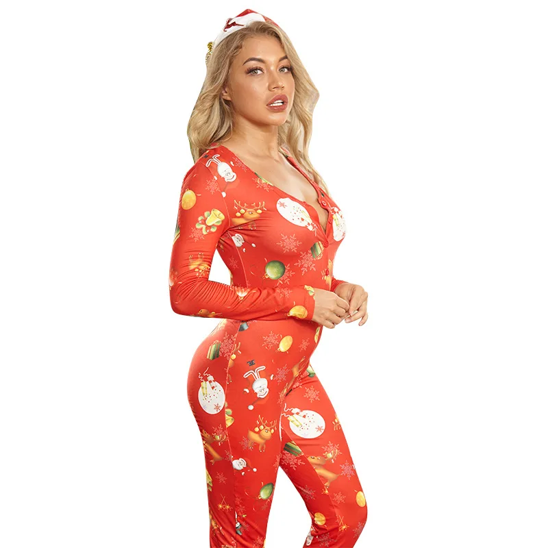 20888 Cross Border Amazon Christmas Sexy Tight Knitted Printed Clothing Large Size WOMEN'S Jumpsuits
20888 Cross Border Amazon Christmas Sexy Tight Knitted Printed Clothing Large Size WOMEN'S Jumpsuits