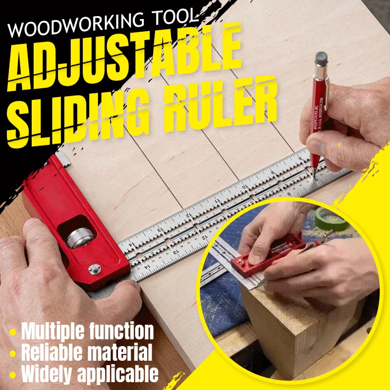 Multifunctional Stainless Steel Gauge Carpenter Measuring Tools Adjustable Square Angle Ruler with Bubble Level for Woodworking
Multifunctional Stainless Steel Gauge Carpenter Measuring Tools Adjustable Square Angle Ruler with Bubble Level for Woodworking