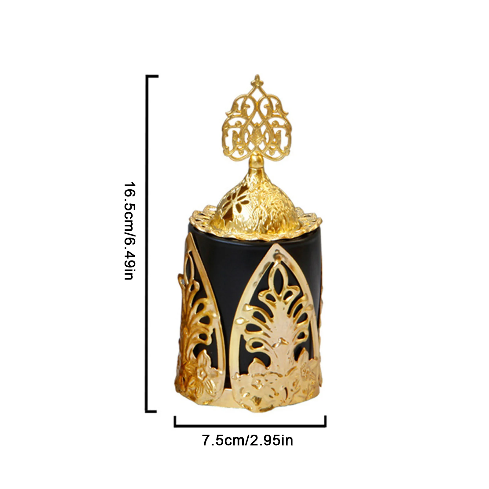 Arab Metal Incense Burner Household Incense Holder Decoration Middle East Design for Home Decoration Exquisite Ornament Gift
Arab Metal Incense Burner Household Incense Holder Decoration Middle East Design for Home Decoration Exquisite Ornament Gift