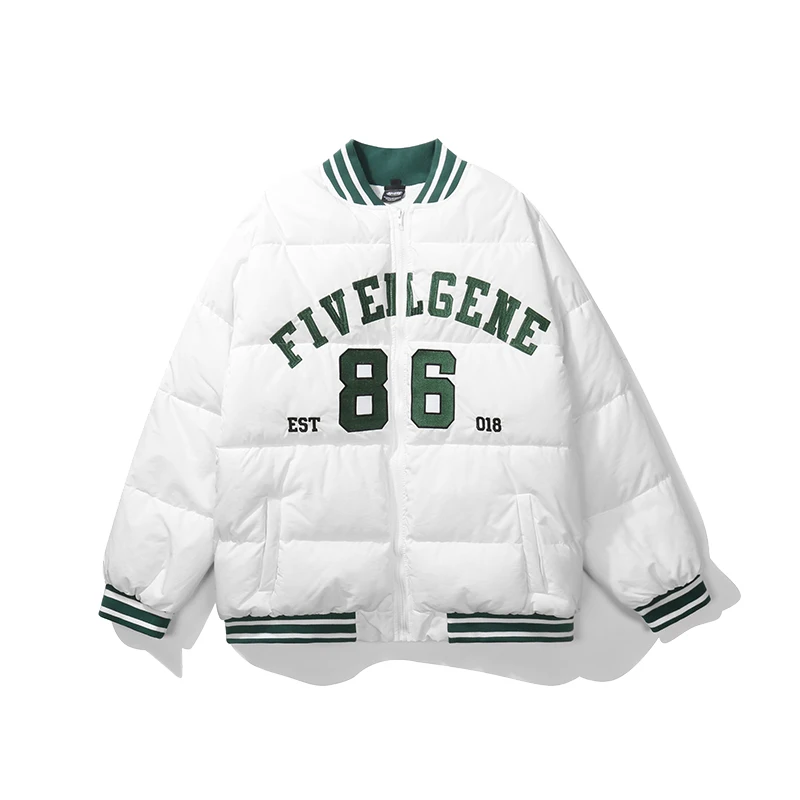 American Vintage Jacket Men Winter New Parkas Thicken Warm Cotton Padded Coats Letter Embroidery Bomber Couples Loose Streetwear
American Vintage Jacket Men Winter New Parkas Thicken Warm Cotton Padded Coats Letter Embroidery Bomber Couples Loose Streetwear