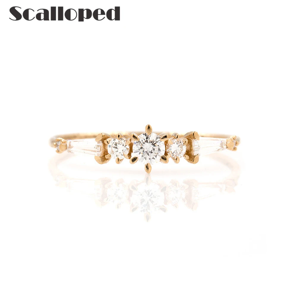 SCALLOPED European Vintage Stacking Zircon Rings For Women 2020 New Trendy Stardust Rectangle Wedding Jewelry Anillos
SCALLOPED European Vintage Stacking Zircon Rings For Women 2020 New Trendy Stardust Rectangle Wedding Jewelry Anillos