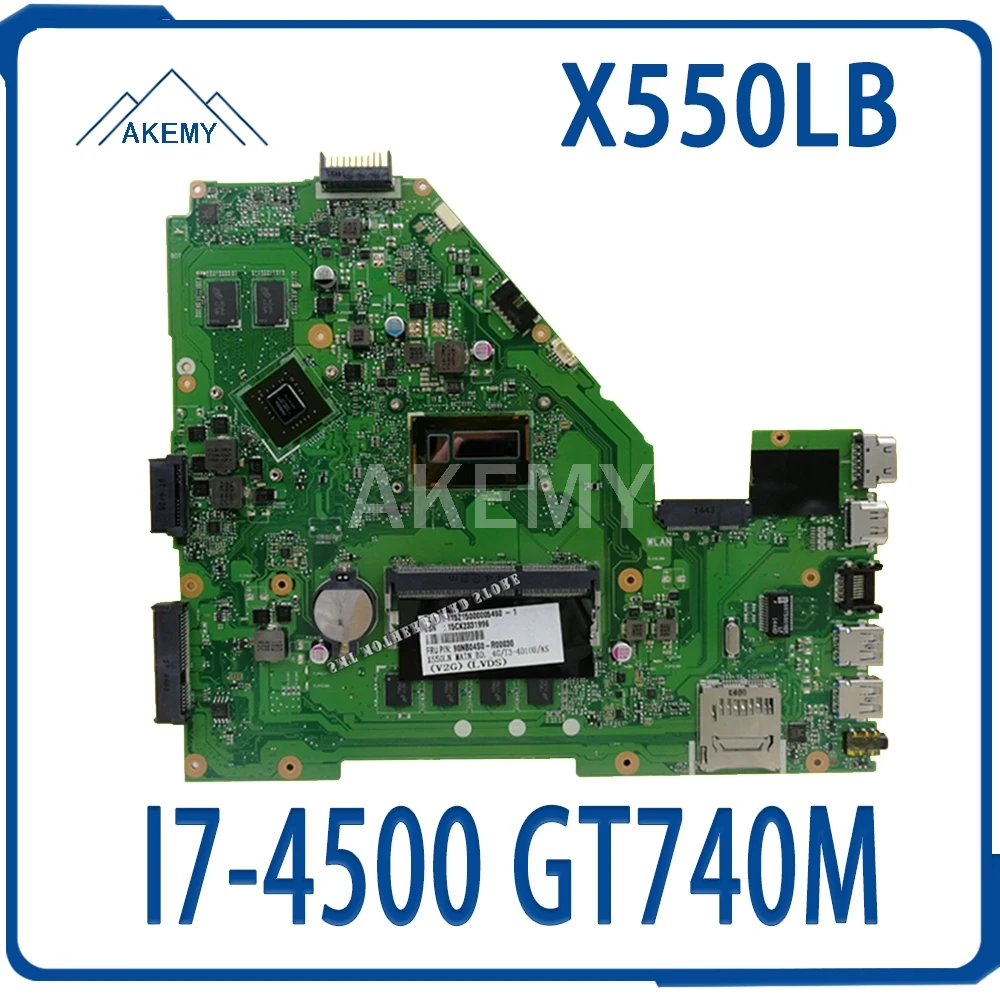 X550LB материнская плата для ноутбука For Asus A550L Y581L W518L X550LN X550LD тест оригинальная материнская плата 4G RAM I7-4500 CPU GT740M
X550LB материнская плата для ноутбука For Asus A550L Y581L W518L X550LN X550LD тест оригинальная материнская плата 4G RAM I7-4500 CPU GT740M