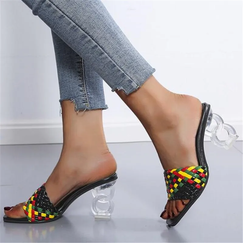 Thick heel women's slippers summer color matching breathable womens sandals platform fashion casual women shoes slides sandalias
Thick heel women's slippers summer color matching breathable womens sandals platform fashion casual women shoes slides sandalias