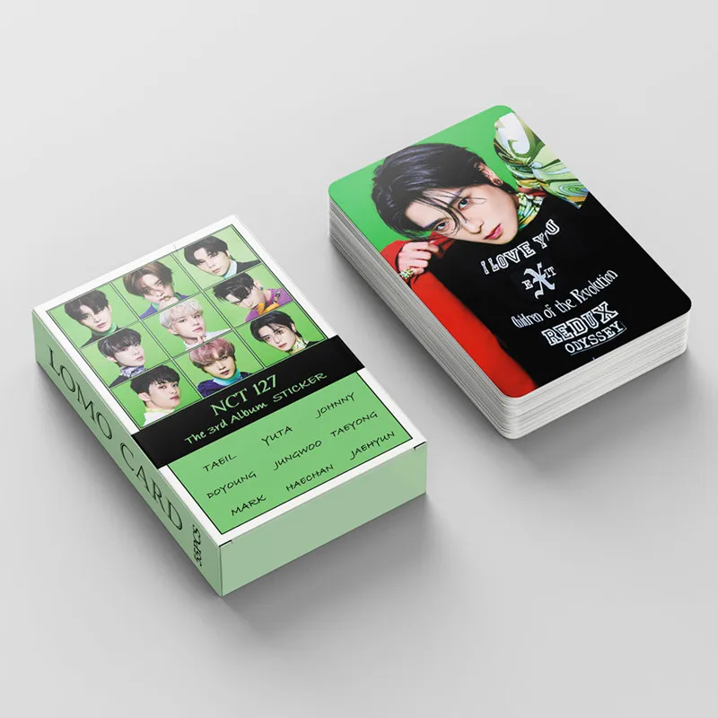 55Pcs/Set KPOP NCT 127 The 3rd Album Sticker Lomo Cards New Fashion Photo Card Postcard Kawaii Stationery Gift
55Pcs/Set KPOP NCT 127 The 3rd Album Sticker Lomo Cards New Fashion Photo Card Postcard Kawaii Stationery Gift