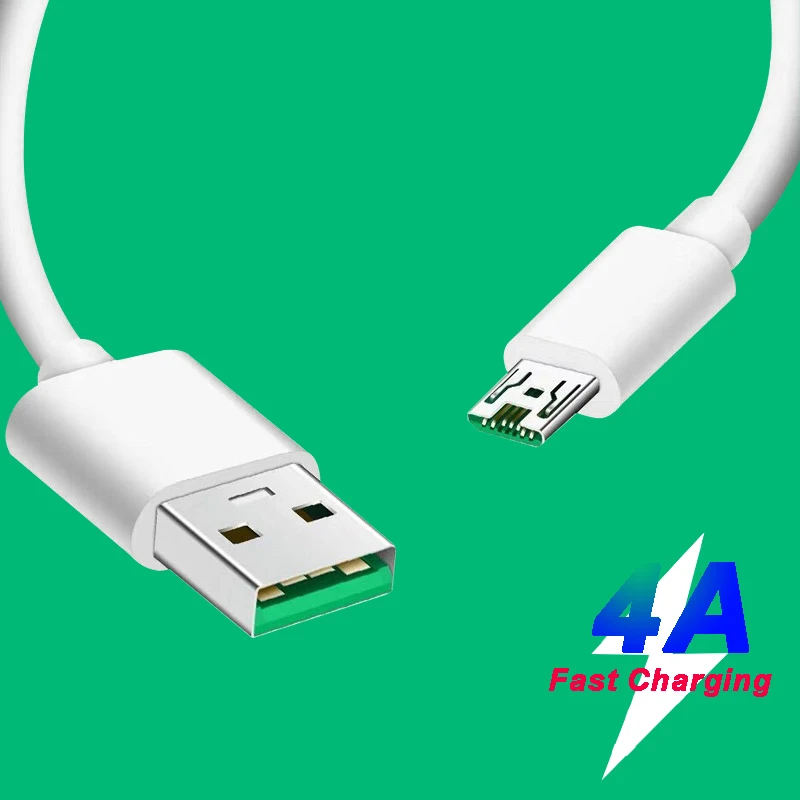 4A Micro USB Cable Fast Charge Microusb Data Cable For OPPO A37 A15 A12 Vivo Xiaomi Redmi 4 Note5 Pro LG Tablet Android Cable
4A Micro USB Cable Fast Charge Microusb Data Cable For OPPO A37 A15 A12 Vivo Xiaomi Redmi 4 Note5 Pro LG Tablet Android Cable