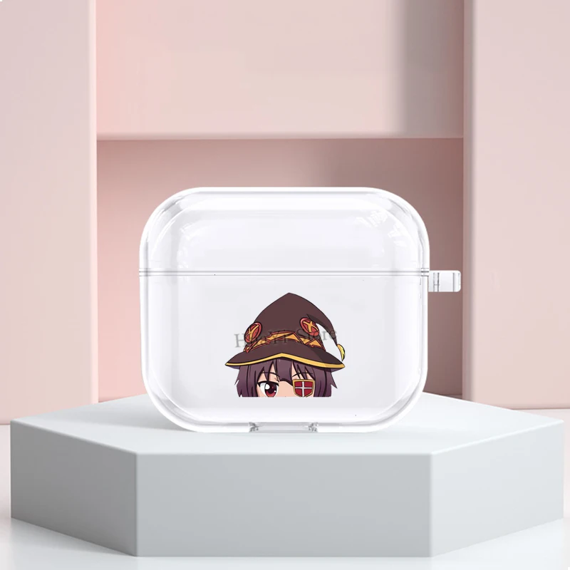 Megumin peeker konosuba TPU Case For Apple Airpods 3 Cover Protective Earphone Case For Airpods Pro 2/1 Cover
Megumin peeker konosuba TPU Case For Apple Airpods 3 Cover Protective Earphone Case For Airpods Pro 2/1 Cover