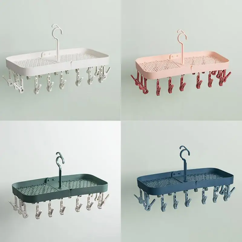 Folding Hanging Socks Multi-clip Household Multi-function Inner Hanger Folding Hanger Dormitory Artifact Hanger High Quality
Folding Hanging Socks Multi-clip Household Multi-function Inner Hanger Folding Hanger Dormitory Artifact Hanger High Quality