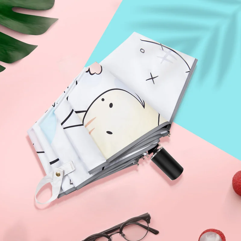 Umbrella Folding Anti-UV Umbrella Automatic Three Grip Reflective Umbrella Cartoon Cat Sun Whale Car Animal Umbrella
Umbrella Folding Anti-UV Umbrella Automatic Three Grip Reflective Umbrella Cartoon Cat Sun Whale Car Animal Umbrella