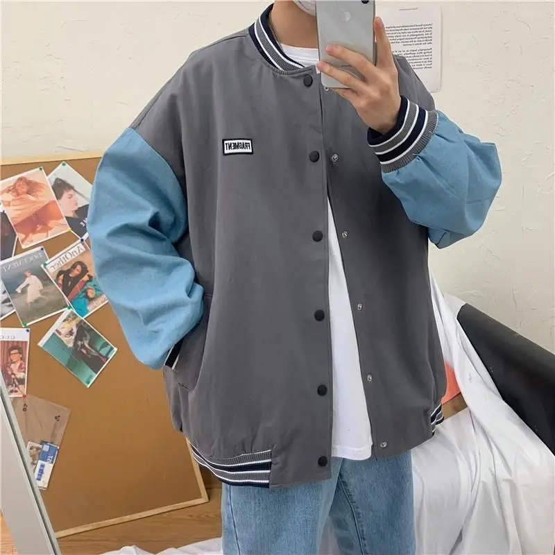 Baseball Jackets for Men Jacket Women Loose Hong Kong Style Student Korean Fashion Spring/autumn Punk Gothic Couple Clothes Tops
Baseball Jackets for Men Jacket Women Loose Hong Kong Style Student Korean Fashion Spring/autumn Punk Gothic Couple Clothes Tops