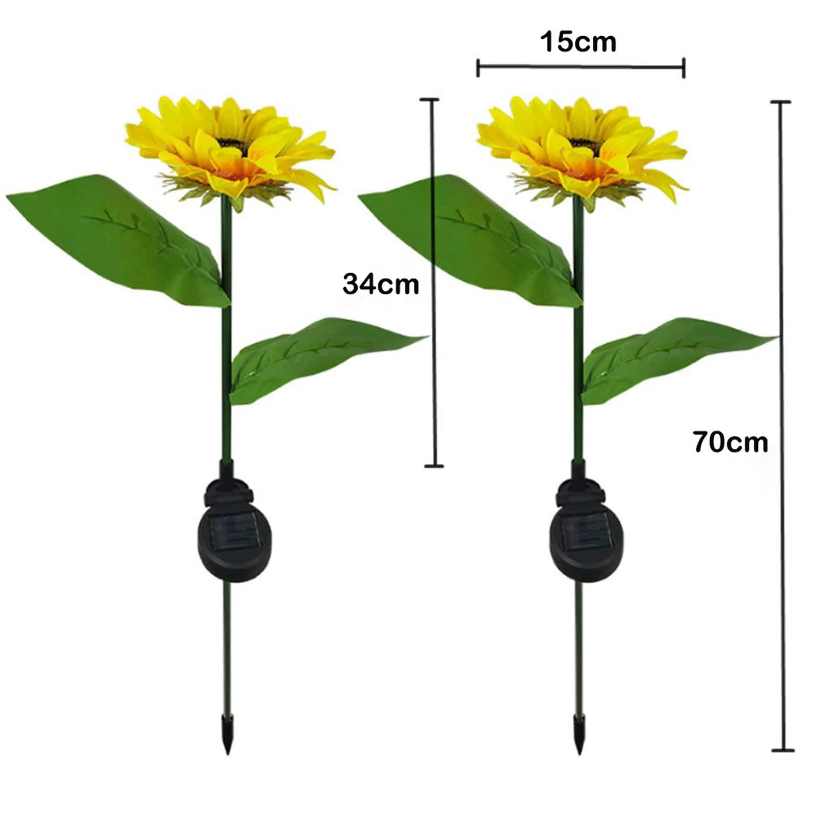 Waterproof Outdoor Sun Flower Solar Light Waterproof Garden Yard Stake Decor
Waterproof Outdoor Sun Flower Solar Light Waterproof Garden Yard Stake Decor