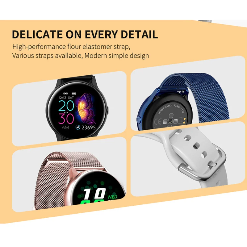 Womans Smart Watch Blood Pressure Oxygen Heart Rate Call Social Media Notification Music Control Weather Compatible IOS Android
Womans Smart Watch Blood Pressure Oxygen Heart Rate Call Social Media Notification Music Control Weather Compatible IOS Android