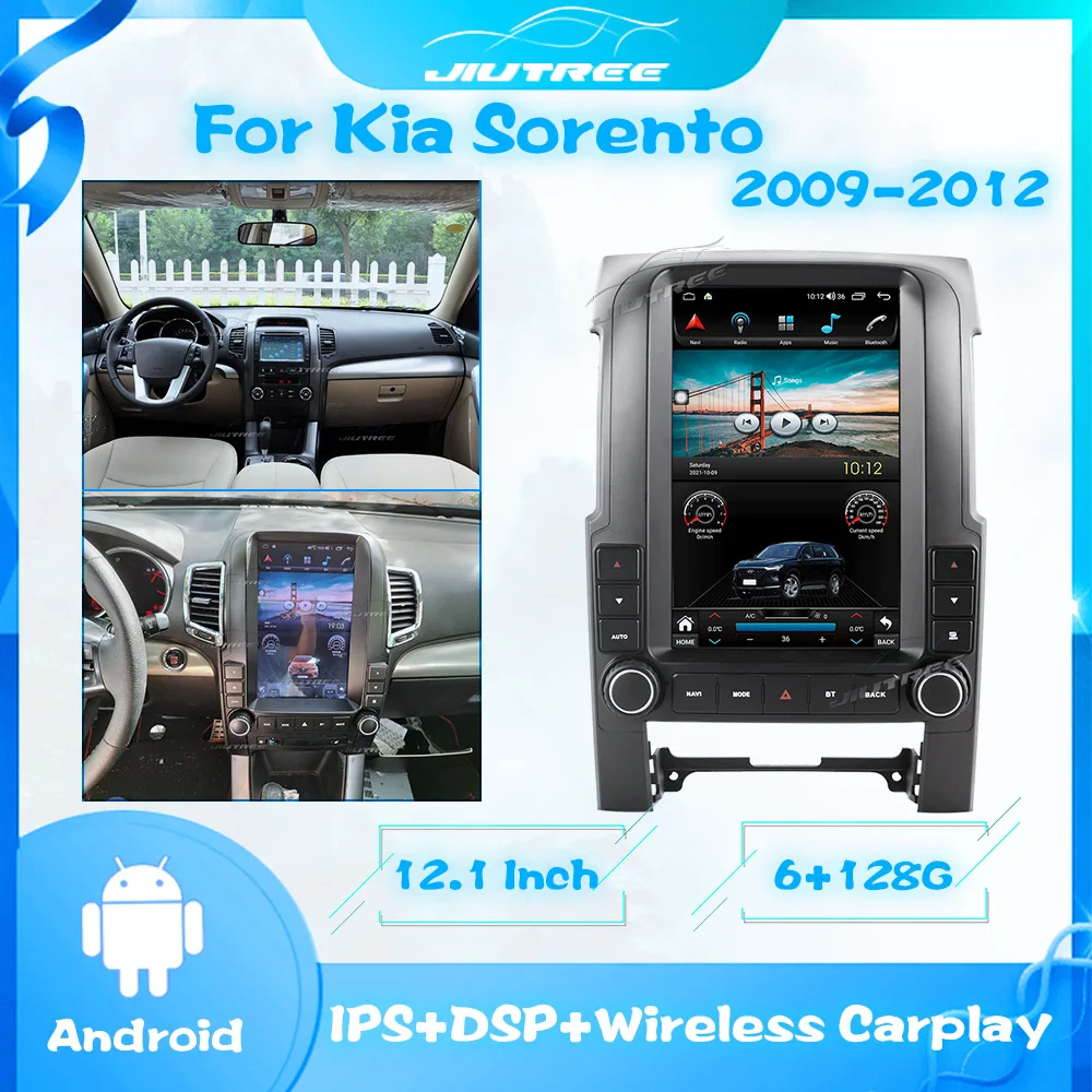 2 Din 128G Car Radio For Kia Sorento 2009-2012 Android System Multimedia Player Car Radio Stereo Auto GPS Navigation Head Unit
2 Din 128G Car Radio For Kia Sorento 2009-2012 Android System Multimedia Player Car Radio Stereo Auto GPS Navigation Head Unit