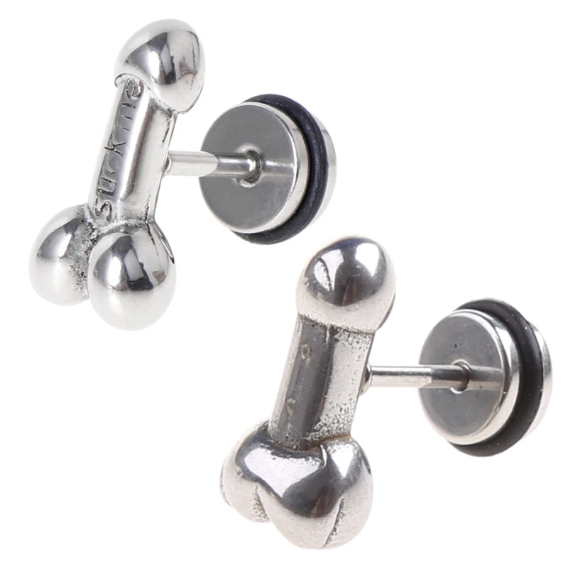 1pc Punk Earrings Fashion Personality Exaggerate Men Male Jewelry Brincos Charms Ear Stud Creative Unique Titanium Steel
1pc Punk Earrings Fashion Personality Exaggerate Men Male Jewelry Brincos Charms Ear Stud Creative Unique Titanium Steel