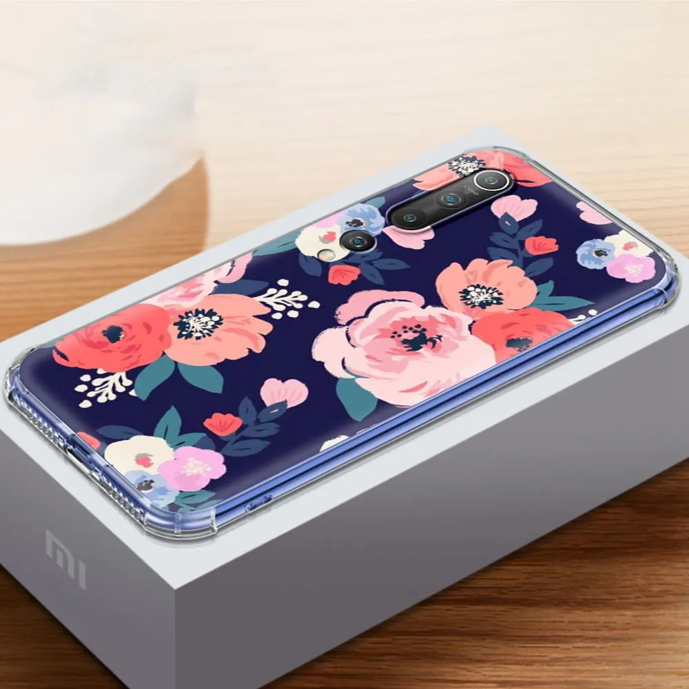 Flower Floral Painted Clear Soft Case for Xiaomi Mi Note 10 Lite 9T 10T Pro 5G Poco X2 X3 NFC M2 Airbag Phone Cover
Flower Floral Painted Clear Soft Case for Xiaomi Mi Note 10 Lite 9T 10T Pro 5G Poco X2 X3 NFC M2 Airbag Phone Cover