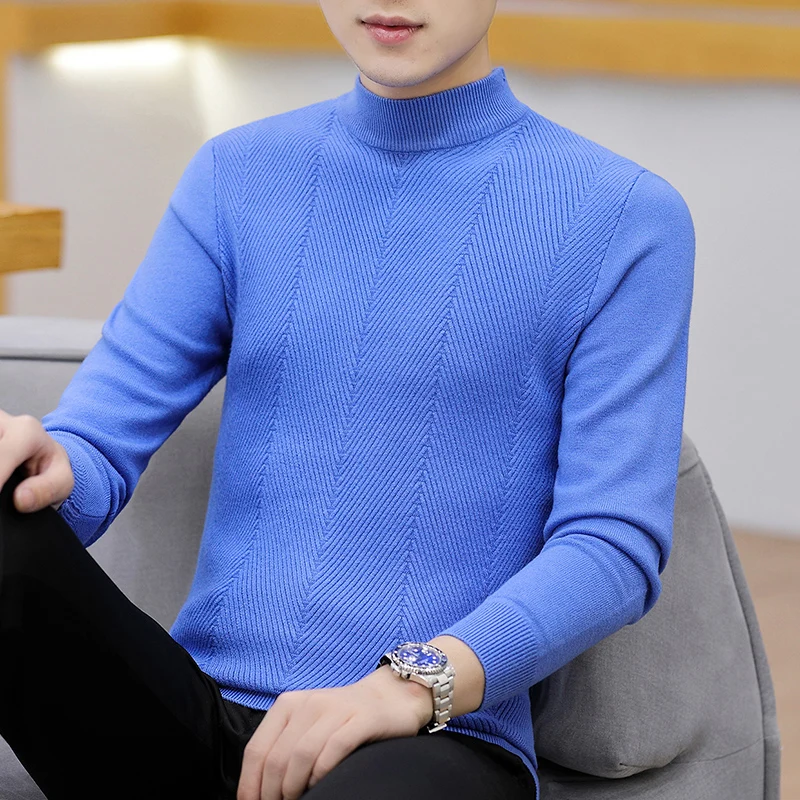 Men Sweaters 2020 Autumn Winter Fashion Casual Slim Fit Cotton Knitted Mens Sweaters Pullovers Men Brand Clothing Knitwear
Men Sweaters 2020 Autumn Winter Fashion Casual Slim Fit Cotton Knitted Mens Sweaters Pullovers Men Brand Clothing Knitwear