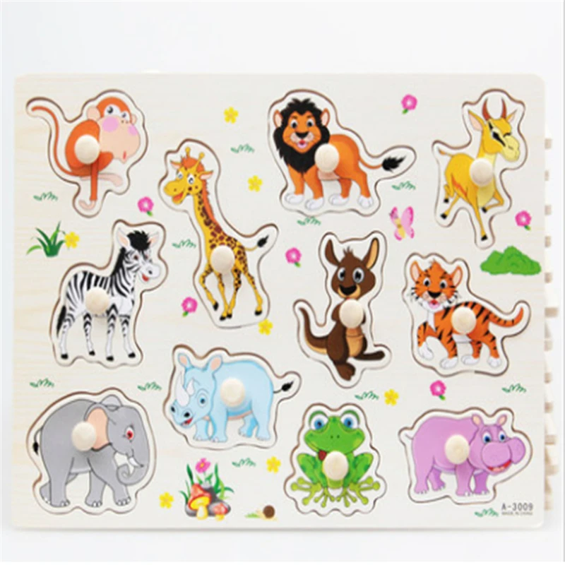 Baby Kids Montessori Learning Toys Wooden Puzzle Hand Grab Board Early Educational Toy Cartoon Vehicle/ Marine Animal Puzzle
Baby Kids Montessori Learning Toys Wooden Puzzle Hand Grab Board Early Educational Toy Cartoon Vehicle/ Marine Animal Puzzle