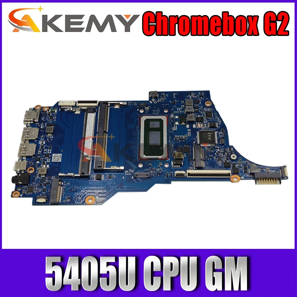 Материнская плата AKEMY DA00PAMB6D0 для ноутбука HP Chromebox G2, материнская плата с процессором SRFG1 5405U, Протестировано GM, 100% ОК
Материнская плата AKEMY DA00PAMB6D0 для ноутбука HP Chromebox G2, материнская плата с процессором SRFG1 5405U, Протестировано GM, 100% ОК