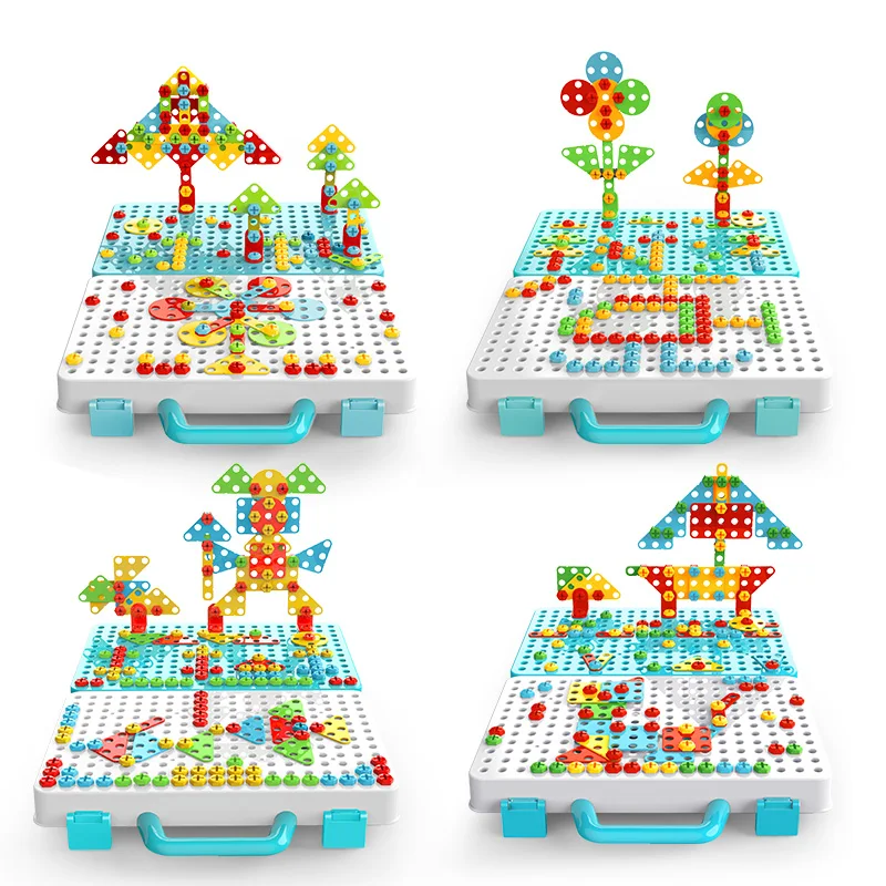 3D Puzzle Toy Nut Electric Drill Toolbox Boy Hands-on Disassembly Building Blocks Multifunctional Educational Toy
3D Puzzle Toy Nut Electric Drill Toolbox Boy Hands-on Disassembly Building Blocks Multifunctional Educational Toy