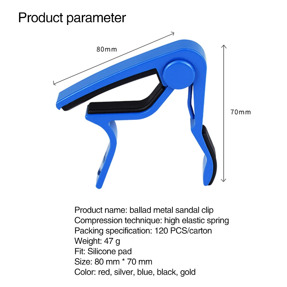 High Quality Aluminium Alloy Guitar Capo Guitar Accessories Quick Change Clamp Key Acoustic Classic Tone Adjusting Guitar Parts
High Quality Aluminium Alloy Guitar Capo Guitar Accessories Quick Change Clamp Key Acoustic Classic Tone Adjusting Guitar Parts