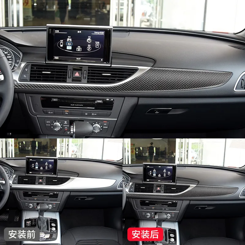Для Audi A6 A7 2012-2018 натуральное углеродное волокно другие аксессуары для интерьера центральное управление рамка отделка наклейки автомобильный стиль
Для Audi A6 A7 2012-2018 натуральное углеродное волокно другие аксессуары для интерьера центральное управление рамка отделка наклейки автомобильный стиль