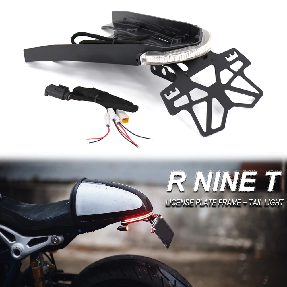 New Motorcycle Tail Tidy Fender Eliminator Kit Scrambler Rear Tail Light Licence Plate Bracket For BMW R NINE T RNINET RNINE T
New Motorcycle Tail Tidy Fender Eliminator Kit Scrambler Rear Tail Light Licence Plate Bracket For BMW R NINE T RNINET RNINE T