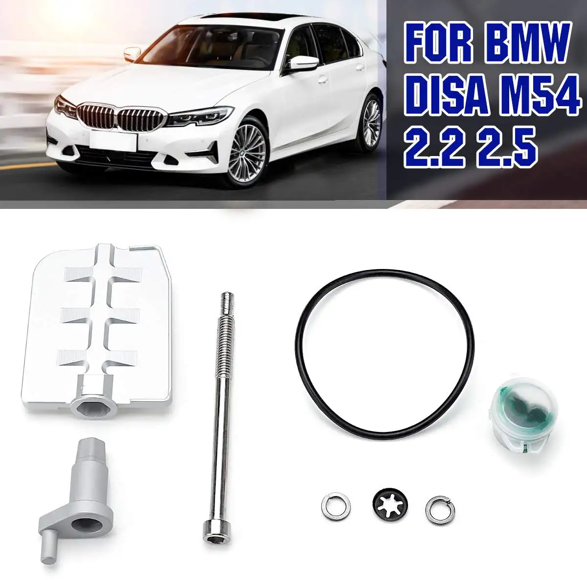 Engine Intake Manifold Valve Swirl Flap Repair Kit Rattle Aluminium Fix Overhaul For BMW Disa M54 2.2 2.5
Engine Intake Manifold Valve Swirl Flap Repair Kit Rattle Aluminium Fix Overhaul For BMW Disa M54 2.2 2.5