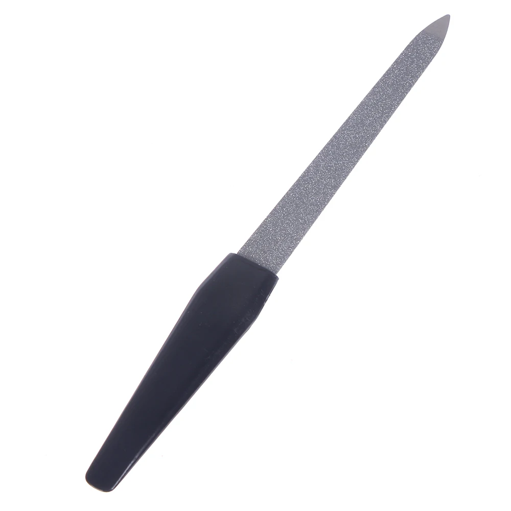 5Pcs Black Plastic Handle Double Sided Nail Files Buffer Strong Edge Manicure Grooming Beauty Pedicure Manicure Polishing Tools
5Pcs Black Plastic Handle Double Sided Nail Files Buffer Strong Edge Manicure Grooming Beauty Pedicure Manicure Polishing Tools