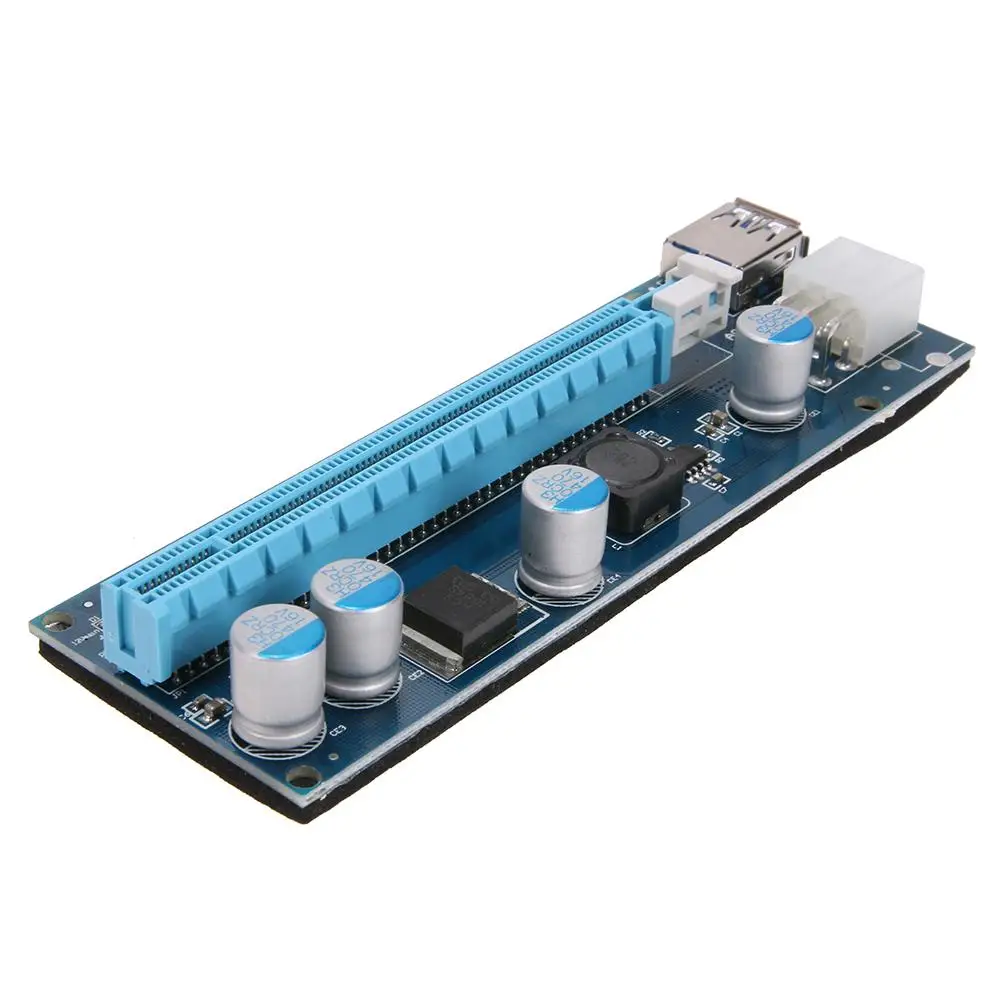 USB3.0 Cable Extender Adapter + PCI-E 1X to 16X Riser Card 15Pin-6Pin Cable Household Computer Parts for Bitcoin Miner Mining
USB3.0 Cable Extender Adapter + PCI-E 1X to 16X Riser Card 15Pin-6Pin Cable Household Computer Parts for Bitcoin Miner Mining