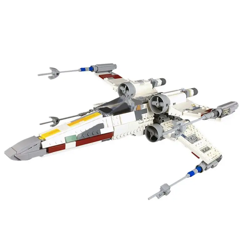 Строительные блоки MOC T-65 Ecks, красный истребитель 5, самолет Звездных войн, боевой самолет, конструктор, идея модели игрушки для детей, подарок
Строительные блоки MOC T-65 Ecks, красный истребитель 5, самолет Звездных войн, боевой самолет, конструктор, идея модели игрушки для детей, подарок