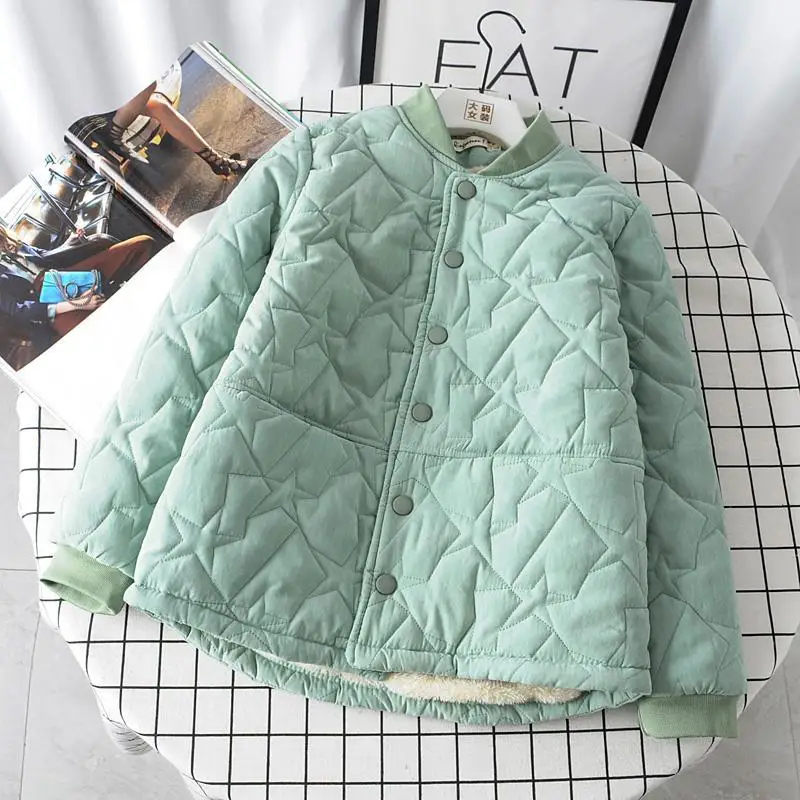 2021 New Autumn Winter Women Cotton-Padded Jacket Lamb Wool Coat Plus Size Short Clothing
2021 New Autumn Winter Women Cotton-Padded Jacket Lamb Wool Coat Plus Size Short Clothing