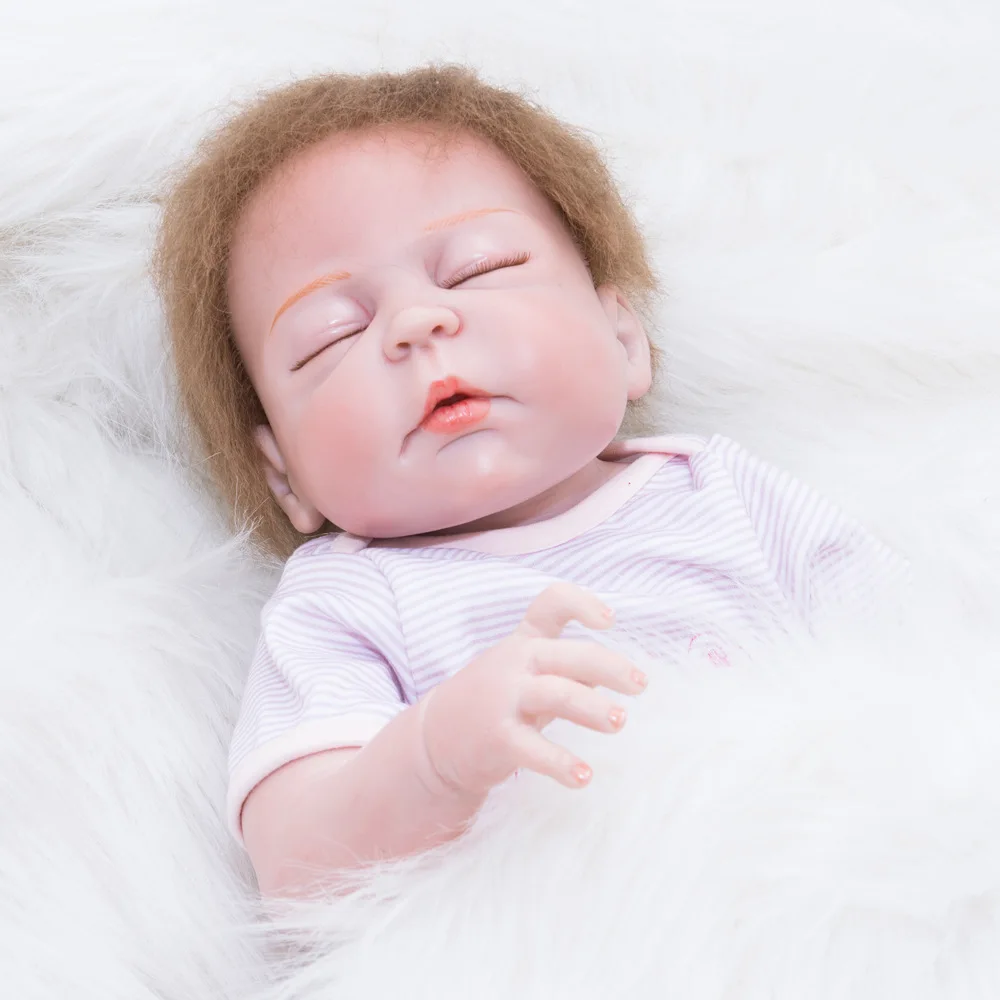 55Cm Beautiful Reborn Baby Doll 22Inch Silicone Rebirth Babies Doll Toys Vinyl Doll Toys Children Birthday Christmas Presents
55Cm Beautiful Reborn Baby Doll 22Inch Silicone Rebirth Babies Doll Toys Vinyl Doll Toys Children Birthday Christmas Presents