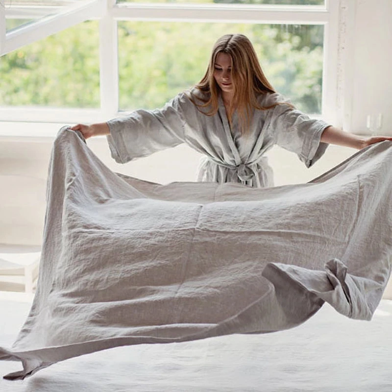 100% Pure Linen Bed Sheet Cover Solid Twin Size Bed Sheets Beds Fabric Single Double Sheet Home Sheets for Bed Flat Bed Sheet
100% Pure Linen Bed Sheet Cover Solid Twin Size Bed Sheets Beds Fabric Single Double Sheet Home Sheets for Bed Flat Bed Sheet