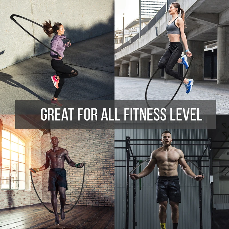 3m Fitness Heavy Duty Jump Rope Crossfit Weighted Battle Jump Rope Strength MMA Training Improve Strength Muscle
3m Fitness Heavy Duty Jump Rope Crossfit Weighted Battle Jump Rope Strength MMA Training Improve Strength Muscle