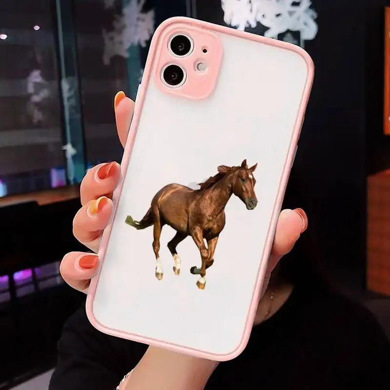 Running horse animal Phone Case matte transparent For iphone 7 8 11 12 plus mini x xs xr pro max cover
Running horse animal Phone Case matte transparent For iphone 7 8 11 12 plus mini x xs xr pro max cover
