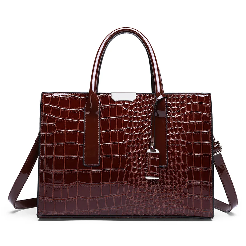 Retro HandleBag Fashion Square 2019 New Quality Pu Leather Women Crocodile Pattern Tote Bag Lock Shoulder Female Messenger Bags
Retro HandleBag Fashion Square 2019 New Quality Pu Leather Women Crocodile Pattern Tote Bag Lock Shoulder Female Messenger Bags