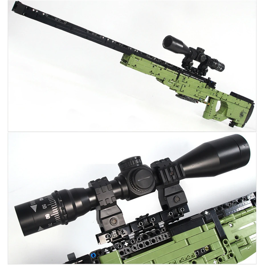 New Xingbao 24001/24002 Toy Gun Model The M1897 And AMW Sniper Rifle Building Blocks Bricks Boy's Building Toys Christams Gift
New Xingbao 24001/24002 Toy Gun Model The M1897 And AMW Sniper Rifle Building Blocks Bricks Boy's Building Toys Christams Gift