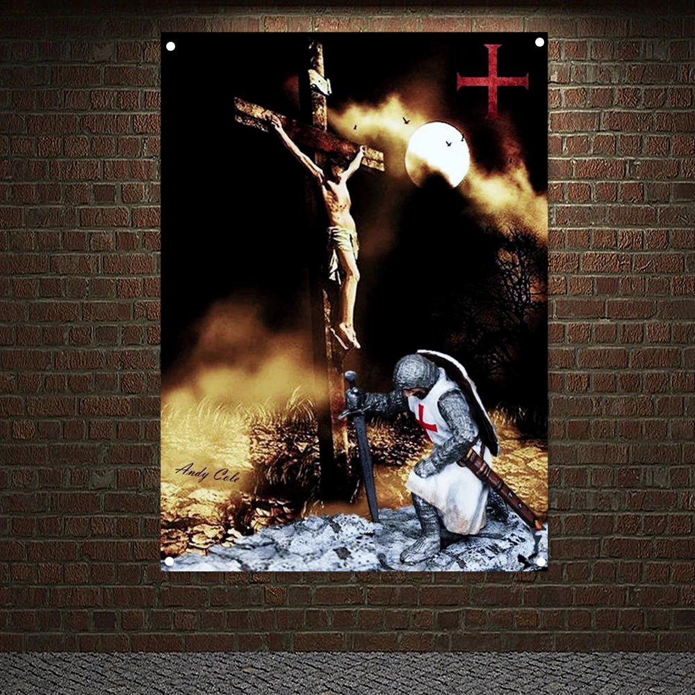 Jesus Knights Templar Posters Print Art Wall Decor Crusader Banners Flags Wallpaper Canvas Painting Wall Hanging Home Decor C2
Jesus Knights Templar Posters Print Art Wall Decor Crusader Banners Flags Wallpaper Canvas Painting Wall Hanging Home Decor C2