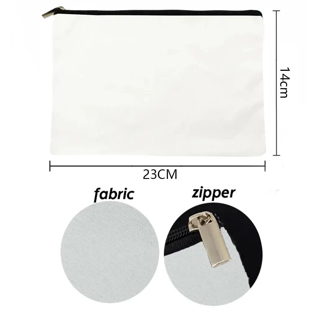 Zipper Canvas Pencil Case Student Stationery Storage Bag Cosmetic Bag Portable Coin Bag Pencil Case Learning Equipment Tools
Zipper Canvas Pencil Case Student Stationery Storage Bag Cosmetic Bag Portable Coin Bag Pencil Case Learning Equipment Tools