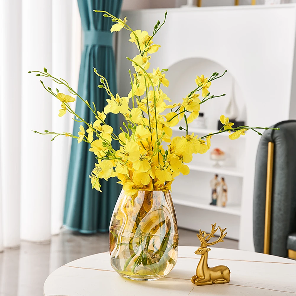 Abstract Glass Flower Vase Hydroponics Transparent Plant Stand Terrarium Modern Home Living Room Decoration Desk Accessories
Abstract Glass Flower Vase Hydroponics Transparent Plant Stand Terrarium Modern Home Living Room Decoration Desk Accessories