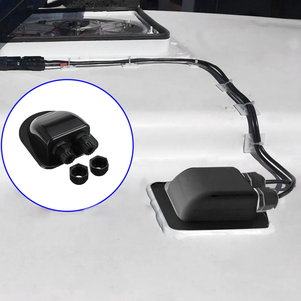 Roof Wire Entry Gland Box Solar Panel Cable Junction Box for Motorhome Caravan Boat RV Campers Van Yacht Accessories Fast delive
Roof Wire Entry Gland Box Solar Panel Cable Junction Box for Motorhome Caravan Boat RV Campers Van Yacht Accessories Fast delive