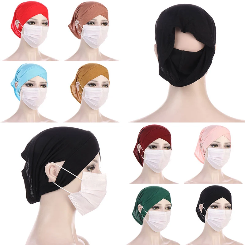 Simplicity Solid Color Modal Muslim Hijab For Women Girls Fashion Ethnic Style Bottoming Hat Comfor Forehead Cross Turban Hat
Simplicity Solid Color Modal Muslim Hijab For Women Girls Fashion Ethnic Style Bottoming Hat Comfor Forehead Cross Turban Hat