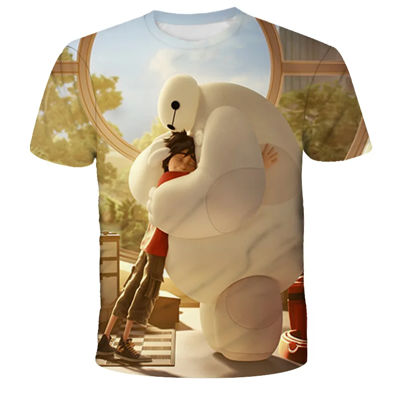 Big Hero 6, T-shirts, anime T-shirts that boys and girls like to wear in summer
Big Hero 6, T-shirts, anime T-shirts that boys and girls like to wear in summer