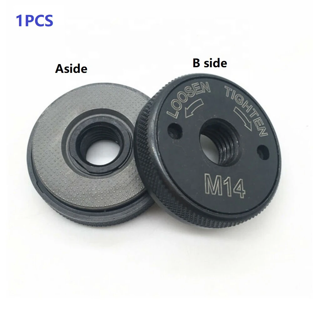 Quick Clamping Nut M14 Angle Grinder Clamping Nut Flex 115 - 230 Black Flange Nut Tool Power Replacement For Mkt Würth Bosch
Quick Clamping Nut M14 Angle Grinder Clamping Nut Flex 115 - 230 Black Flange Nut Tool Power Replacement For Mkt Würth Bosch