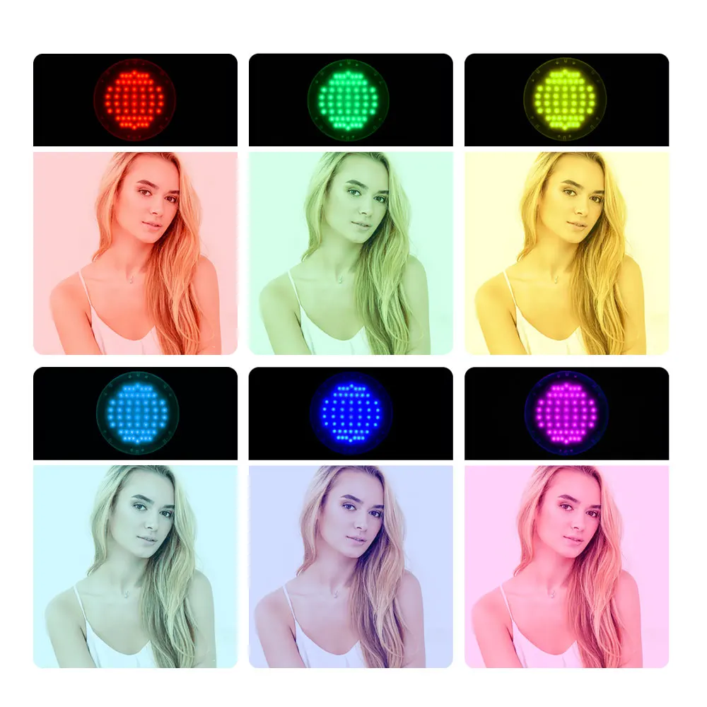 Комплект для студийной фотосъемки 2 4G RGB светодиодный видео свет 45 Вт с