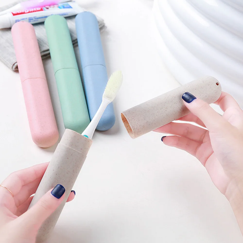 Portable Travel Toothbrush Protect Box Health Tooth Brushes Protector Toothbrush Tube Cover Case Dustproof Wheat Straw
Portable Travel Toothbrush Protect Box Health Tooth Brushes Protector Toothbrush Tube Cover Case Dustproof Wheat Straw
