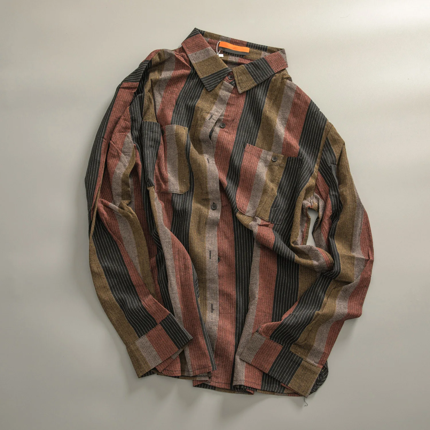 Japanese Vintage Striped Casual Women Shirts Korean Autumn Long Sleeve Harajuku Blouses Ulzzang Striped Hit Color Blusas Mujer
Japanese Vintage Striped Casual Women Shirts Korean Autumn Long Sleeve Harajuku Blouses Ulzzang Striped Hit Color Blusas Mujer