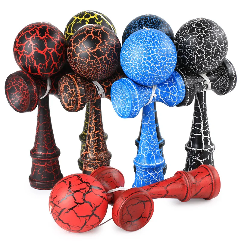 Wooden Montessori Professional Kendama Skill Sword Ball Toys Crack Classical Outdoor Skillful Juggling Ball Early Education Toys
Wooden Montessori Professional Kendama Skill Sword Ball Toys Crack Classical Outdoor Skillful Juggling Ball Early Education Toys